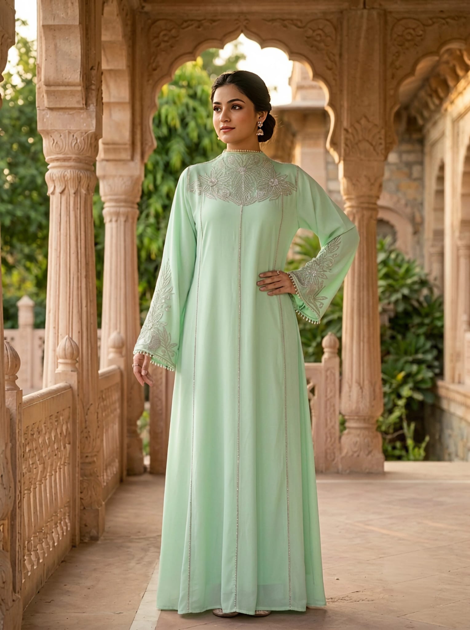 Chiffon Exclusive Jalabiya