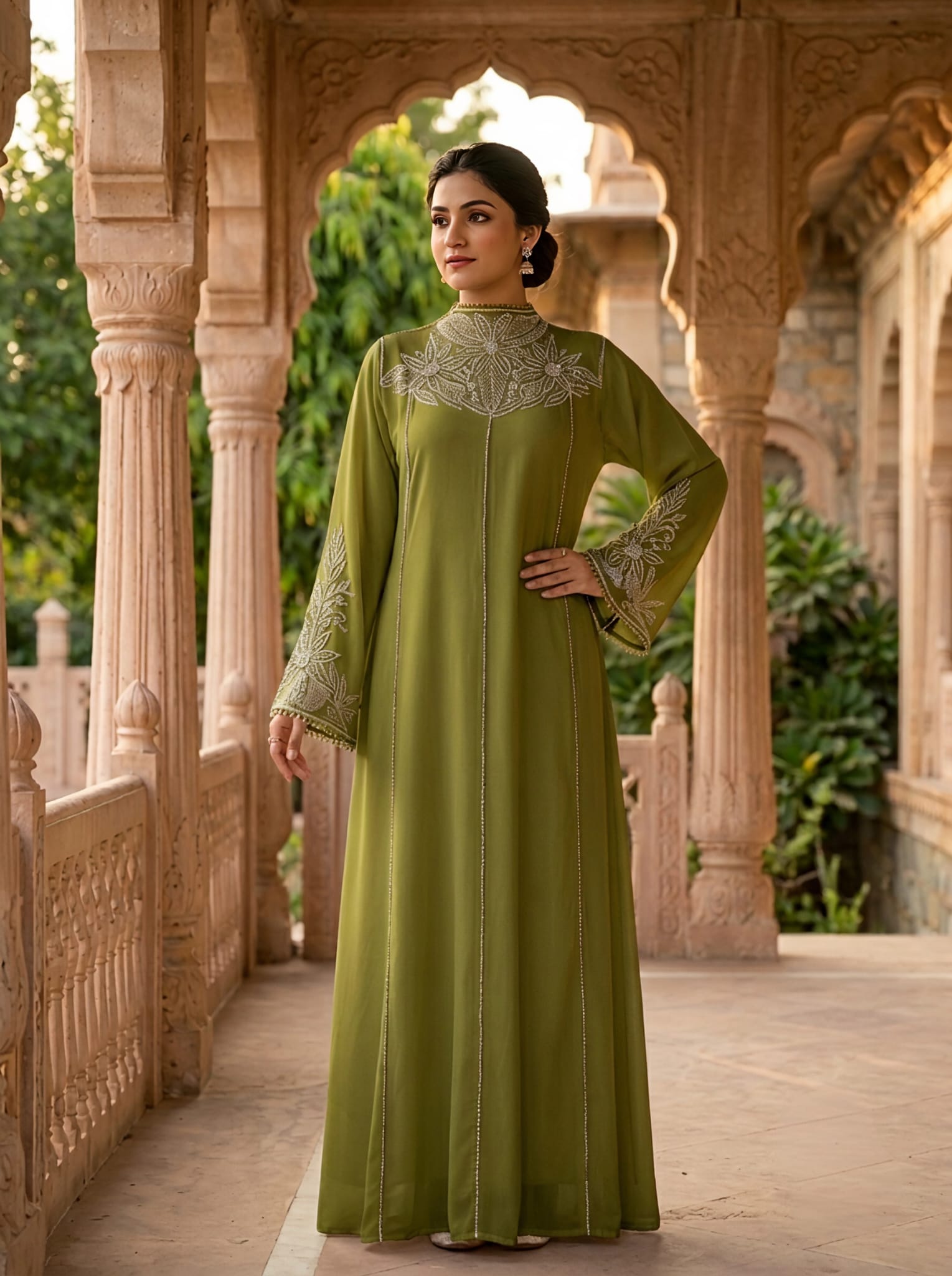 Chiffon Exclusive Jalabiya