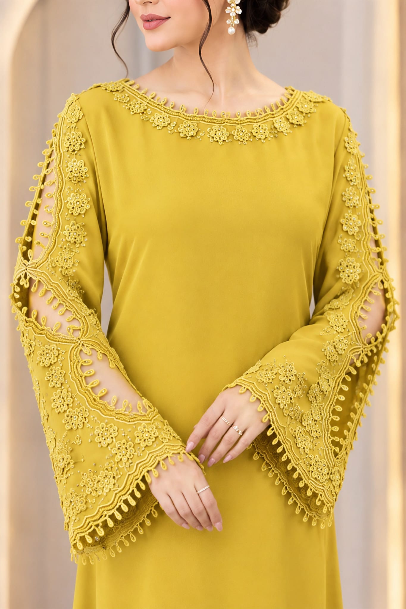 Exclusive Chiffon Jalabiya